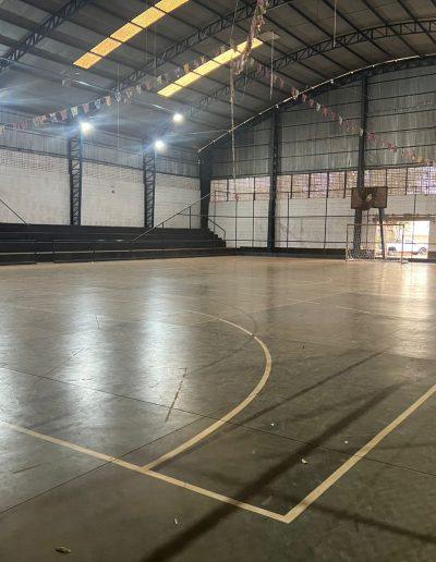 quadra esportiva coberta